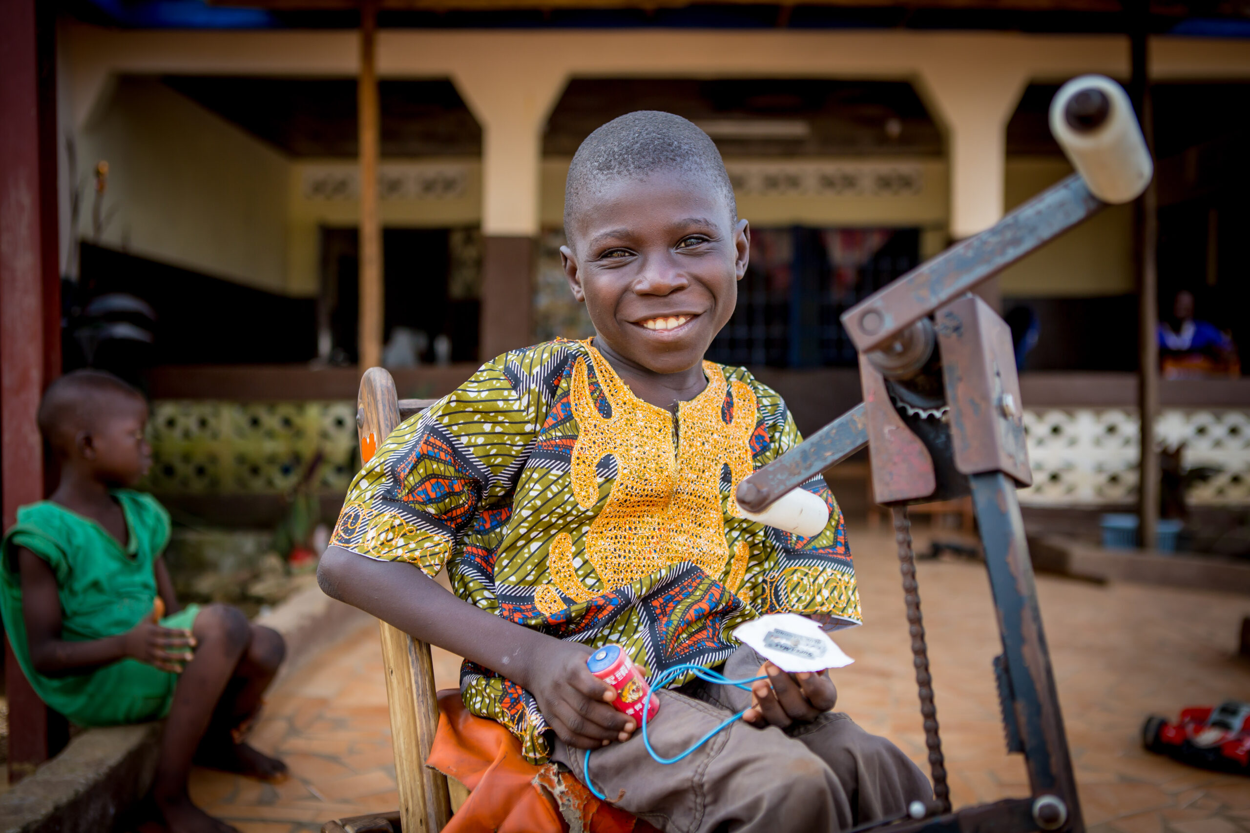 Saidu Bangura from Sierra Leone